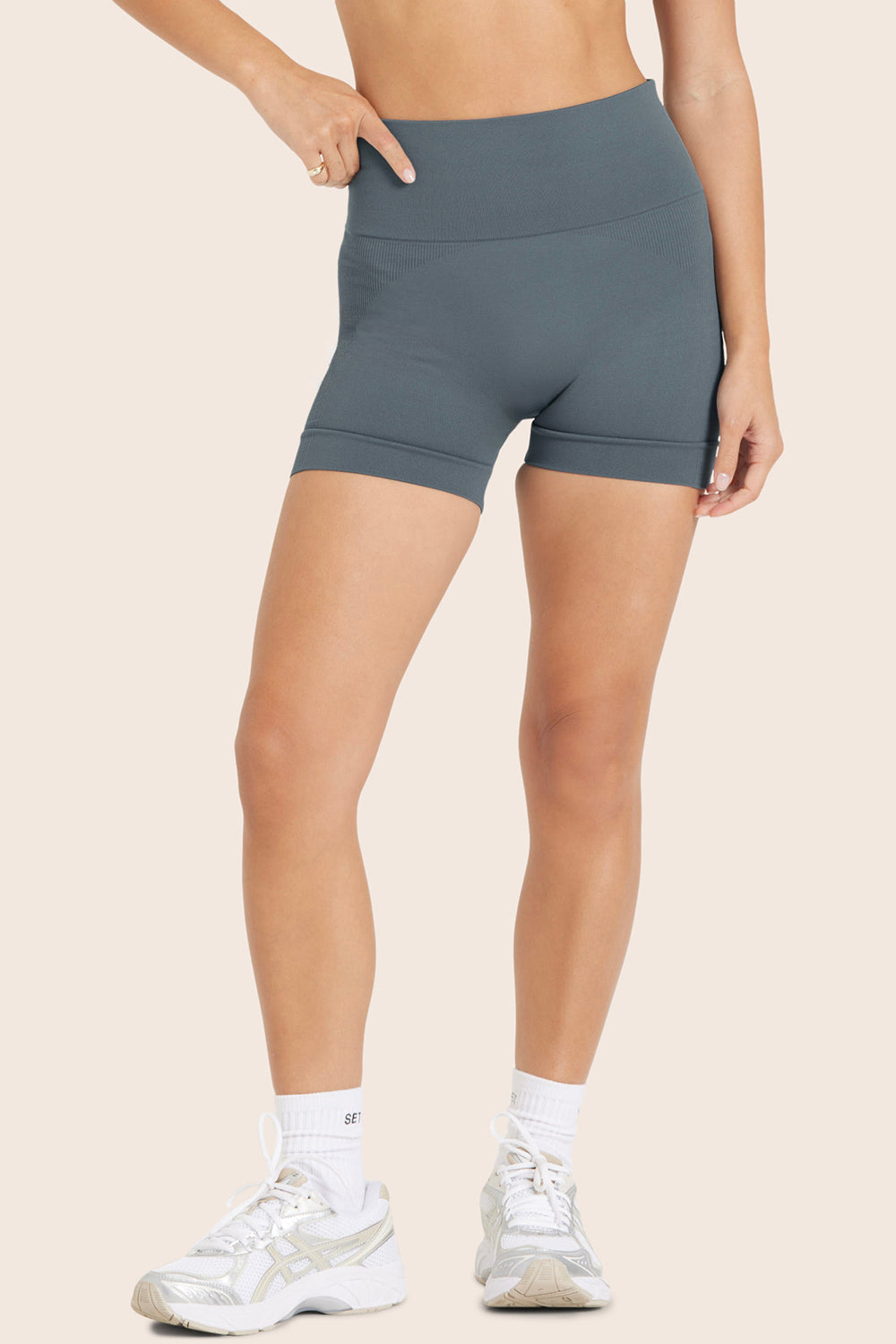 SCULPTFLEX® BIKE SHORTS - SLATE Featured Image