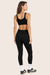 MODEL WEARS SCULPTFLEX® LEGGINGS IN ONYX 
