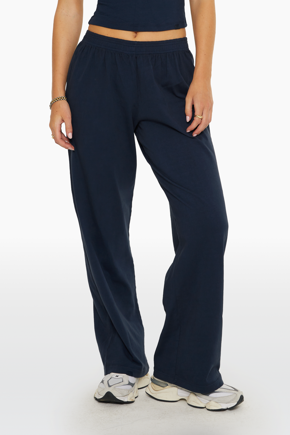 HEAVY COTTON EASY PANTS - OXFORD Featured Image