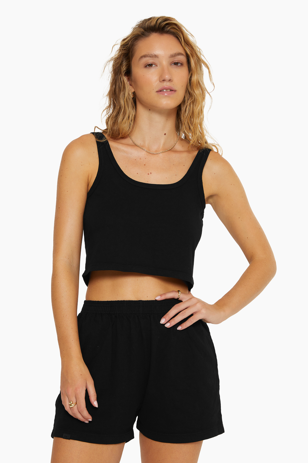 SET™ EASY RELAXED TANK IN ONYX