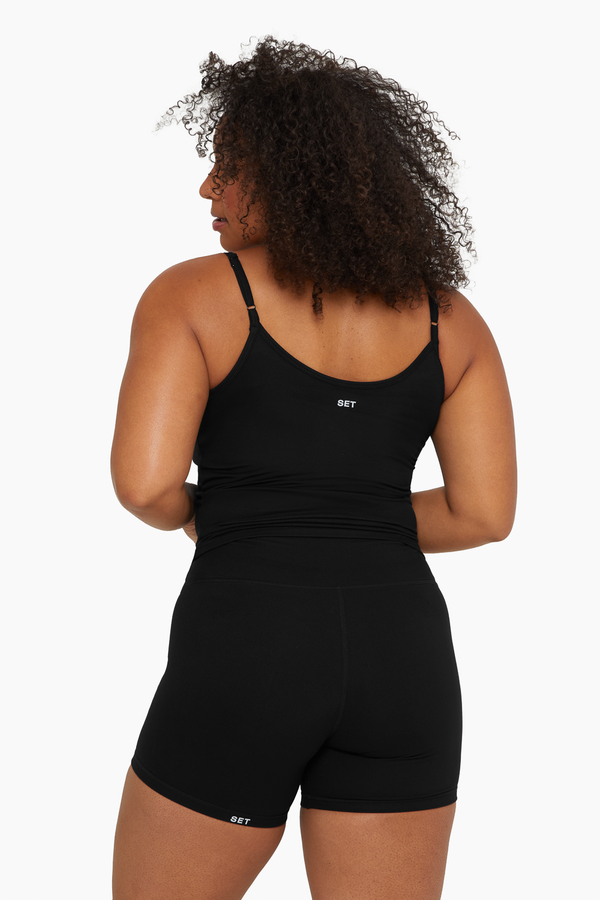 SET™ FORMCLOUD LONGLINE CAMI IN ONYX 