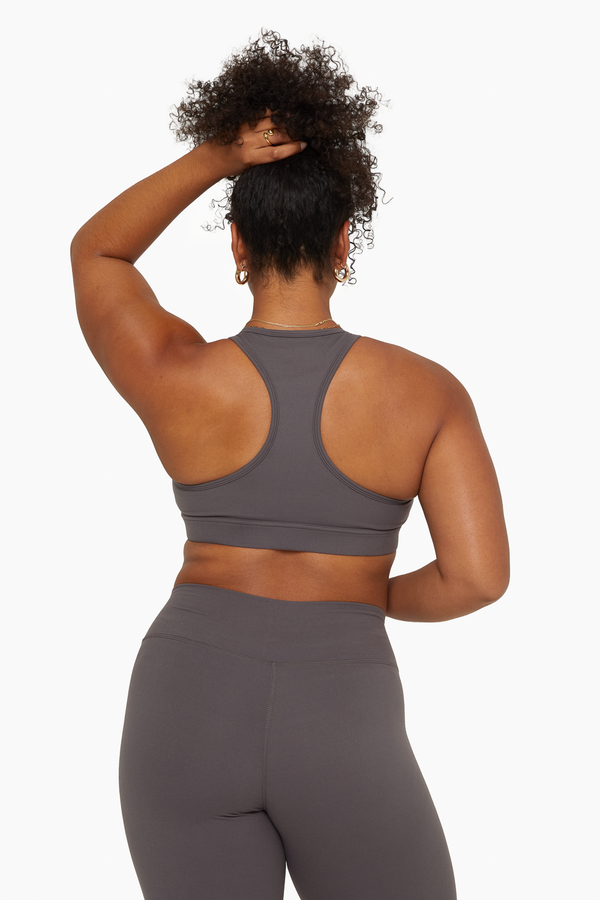 SET™ FORMCLOUD™ RACER BACK BRA IN GRAPHITE 
