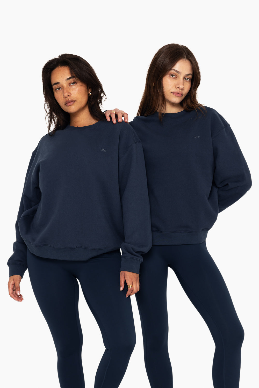 HEAVYWEIGHT SWEATS CREWNECK OXFORD SET ACTIVE