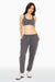 SET™ EMBROIDERED HEAVYWEIGHT SWEATS DRAWSTRING SWEATPANTS IN GRAPHITE 