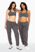 SET™ EMBROIDERED HEAVYWEIGHT SWEATS DRAWSTRING SWEATPANTS IN GRAPHITE 