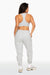 SET™ EMBROIDERED HEAVYWEIGHT SWEATS DRAWSTRING SWEATPANTS IN HEATHER GREY 