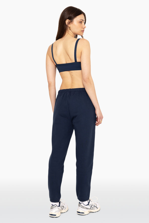 SET™ EMBROIDERED HEAVYWEIGHT SWEATS DRAWSTRING SWEATPANTS IN OXFORD 