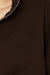 SET™ EMBROIDERED HEAVYWEIGHT SWEATS HALF ZIP IN ESPRESSO 