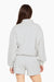 SET™ EMBROIDERED HEAVYWEIGHT SWEATS HALF ZIP IN HEATHER GREY 