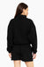 SET™ EMBROIDERED HEAVYWEIGHT SWEATS HALF ZIP IN ONYX 