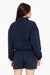 SET™ EMBROIDERED HEAVYWEIGHT SWEATS HALF ZIP IN OXFORD 