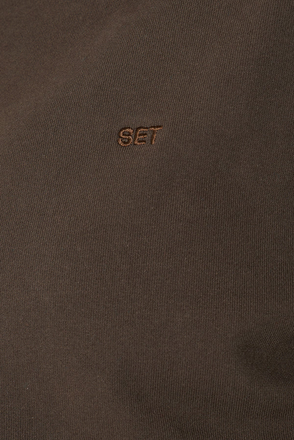 SET™ HEAVYWEIGHT SWEATS HOODIE IN BROWNSTONE 