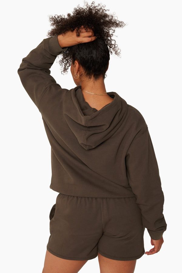SET™ HEAVYWEIGHT SWEATS HOODIE IN BROWNSTONE 