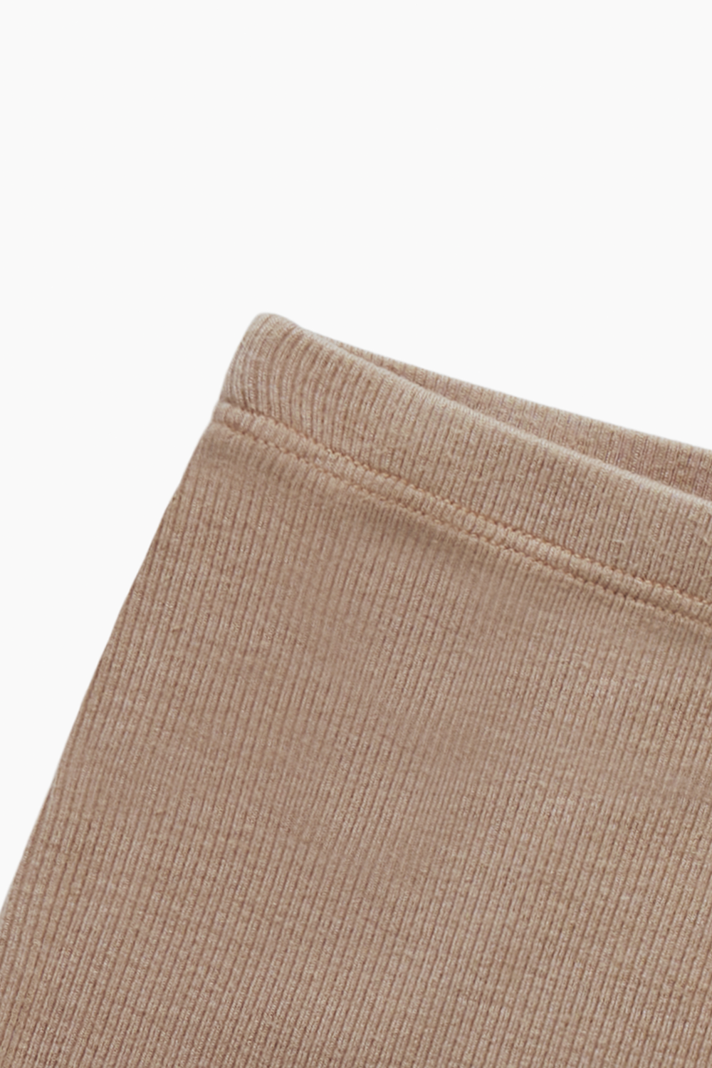 SET™ RIBBED MODAL KIDS FLARE PANTS IN MAPLE