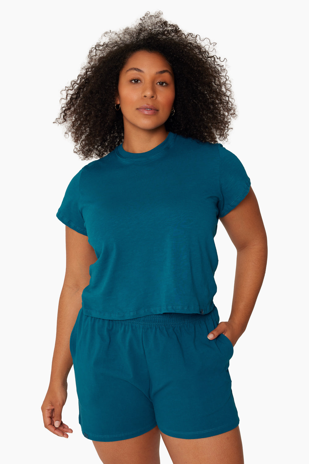 SET™ CLASSIC COTTON MID TEE IN COVE