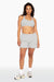 SET™ EMBROIDERED HEAVYWEIGHT SWEATS SWEAT SHORTS IN HEATHER GREY 
