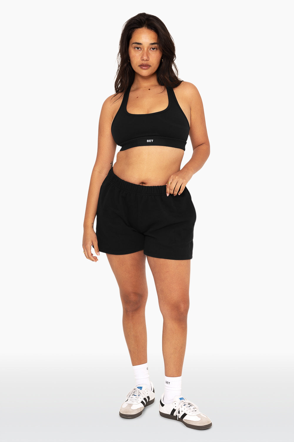 HEAVYWEIGHT SWEATS SWEAT SHORTS ONYX