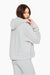 SET™ EMBROIDERED HEAVYWEIGHT SWEATS ZIP HOODIE IN HEATHER GREY 