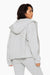 SET™ EMBROIDERED HEAVYWEIGHT SWEATS ZIP HOODIE IN HEATHER GREY 