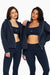 SET™ EMBROIDERED HEAVYWEIGHT SWEATS ZIP HOODIE IN OXFORD 
