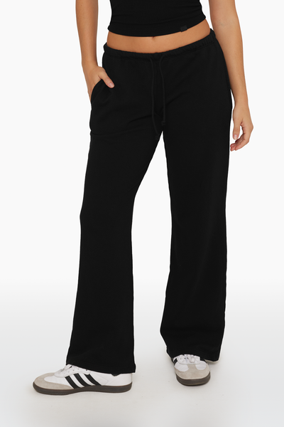 Dramatic Low-Rise Sweatpants