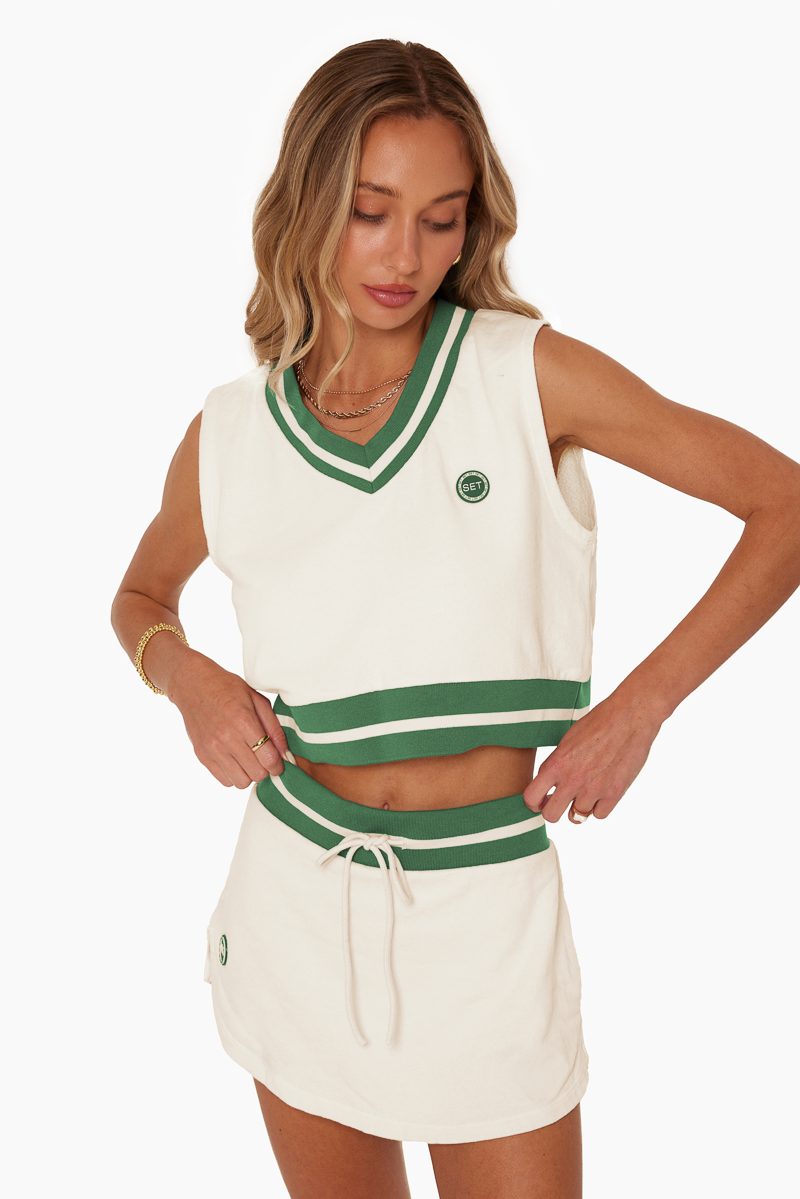 LIGHTWEIGHT V SWEAT TOP - VOLLEY Featured Image