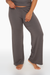 SET™ SLEEP JERSEY CLASSIC SLEEP PANTS IN GRAPHITE <model-info>Sophia wears a size L and is 5'9", 30.5" waist, 36" bust, 36D bra.</model-info>