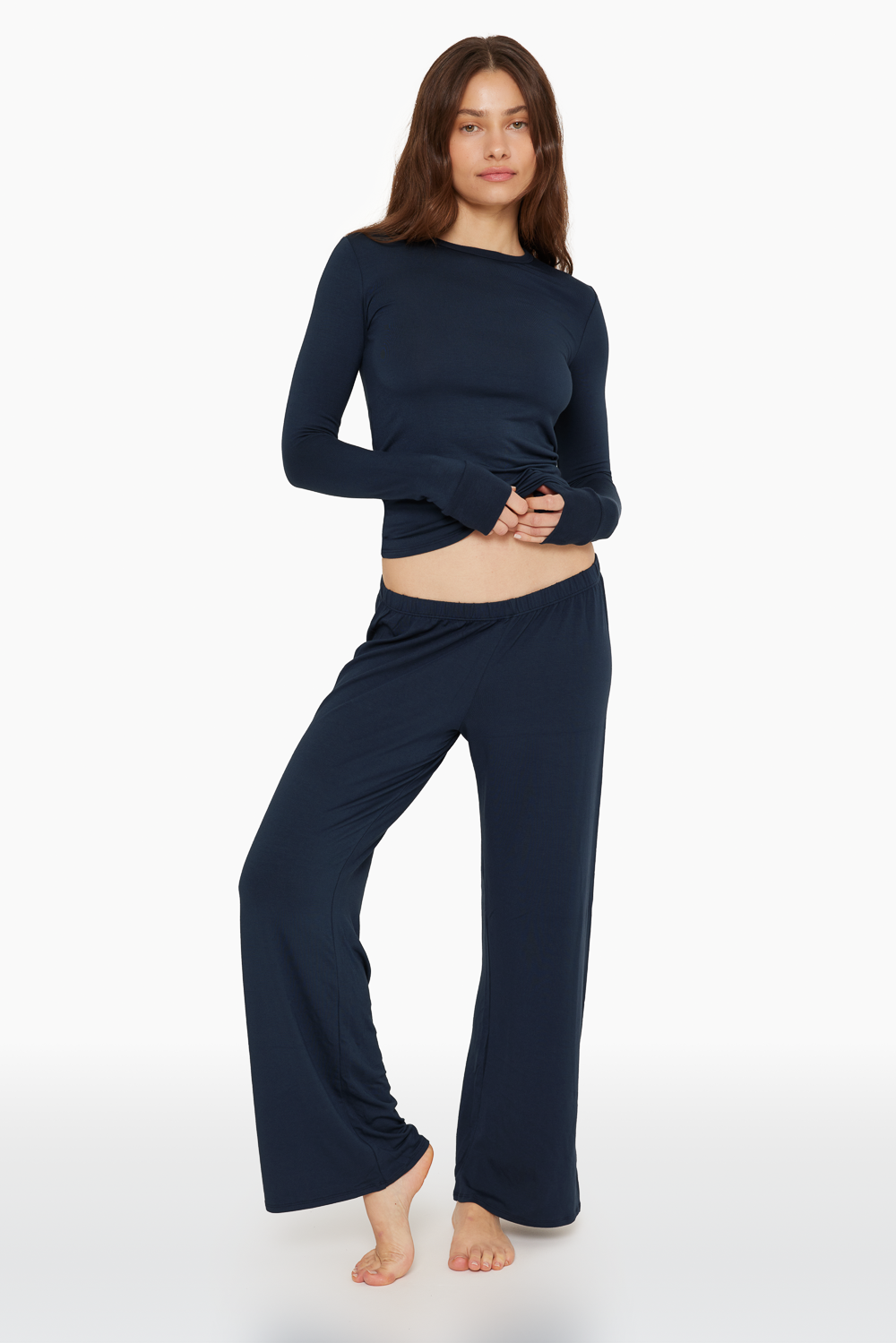 Oxford Charla Wool Stretch Suit Trousers In Black | MYER
