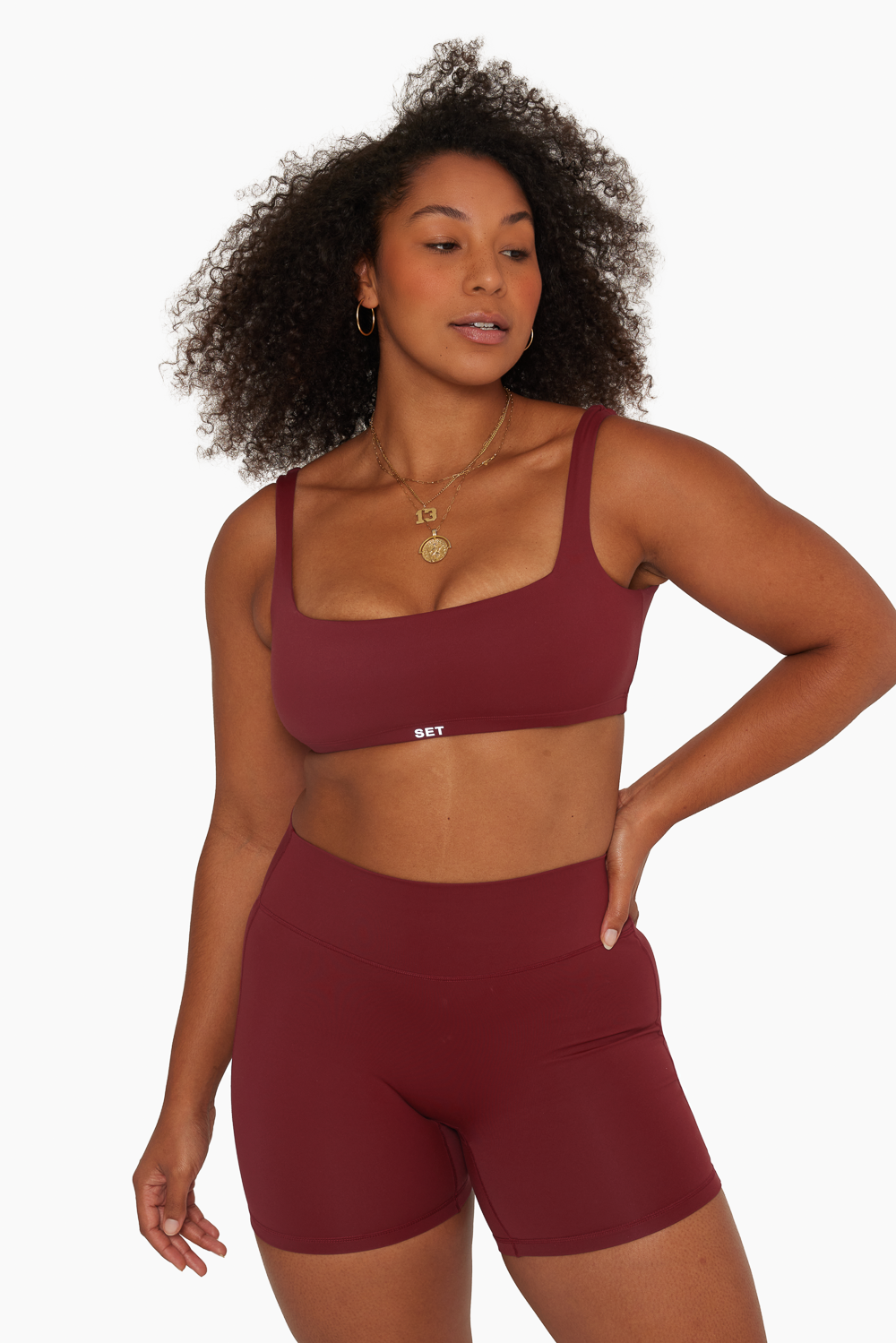 SPORTBODY® SQUARE BACK BRA - SCARLET Featured Image
