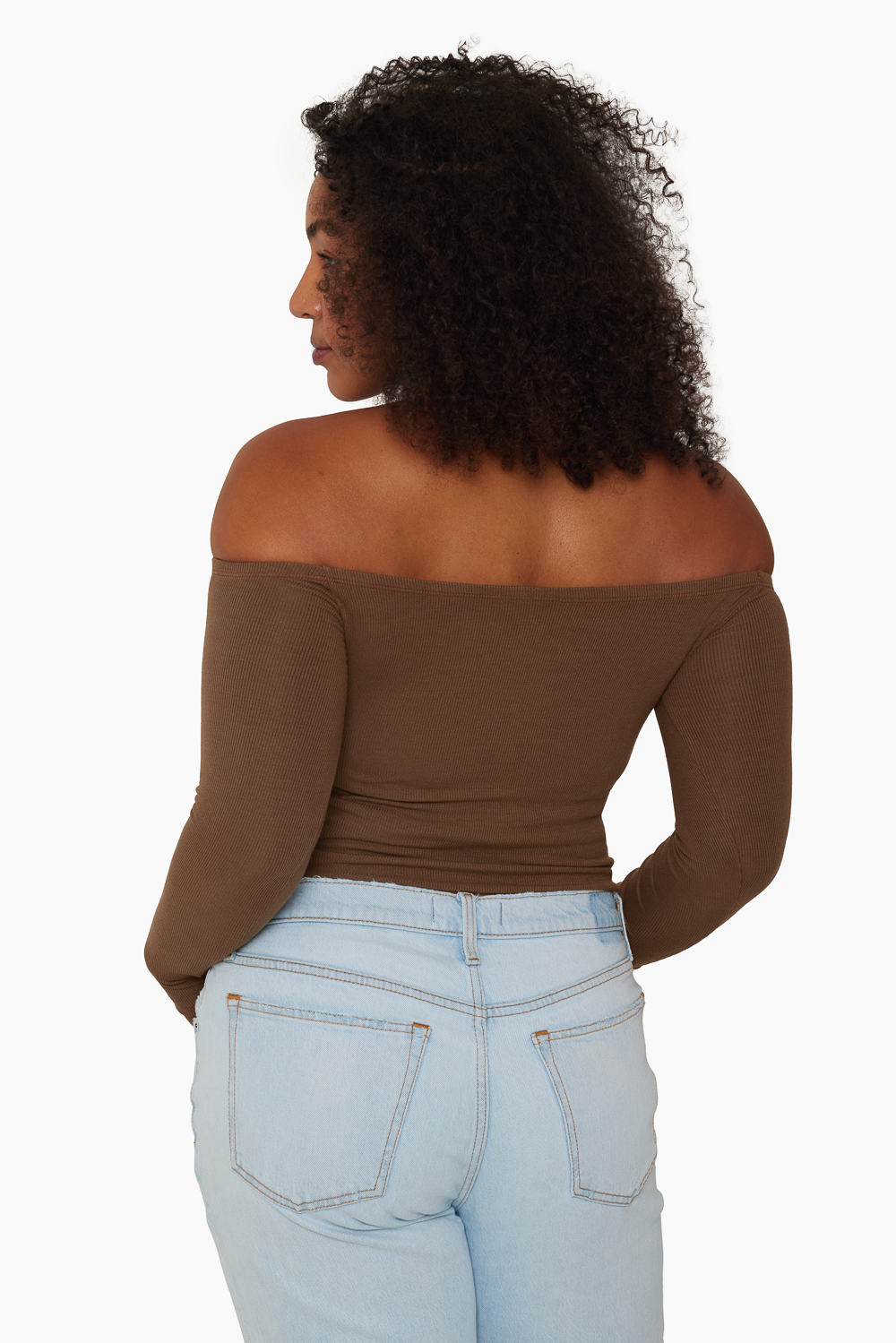 SET™ THE ABBY TOP IN BARK