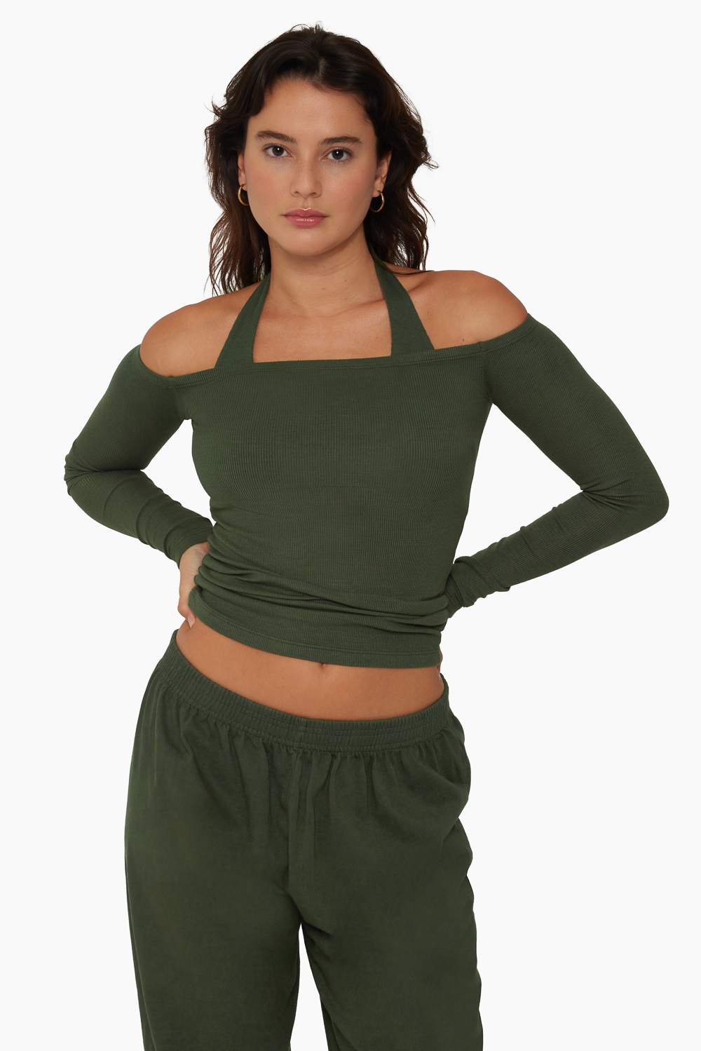 SET™ THE ABBY TOP IN WILLOW