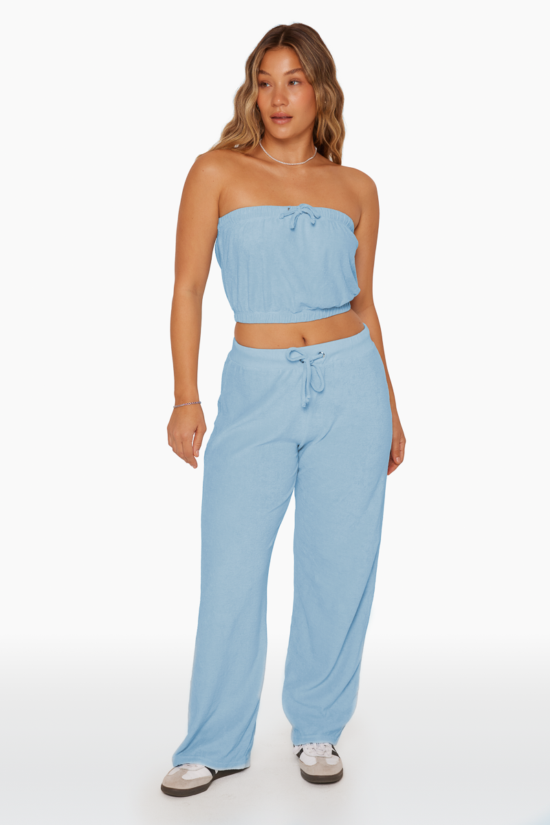 TERRY RELAXED PANTS - DREAM
