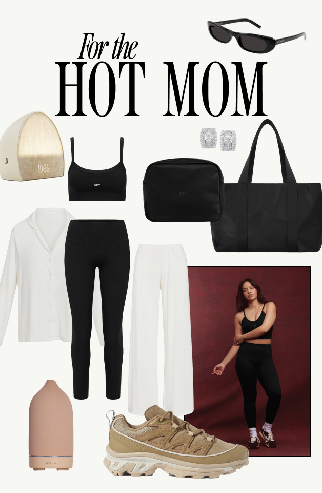 FOR THE HOT MOM GIFT GUIDE FEATURING FORMCLOUD®, SLEEP AND ACCESSORIES