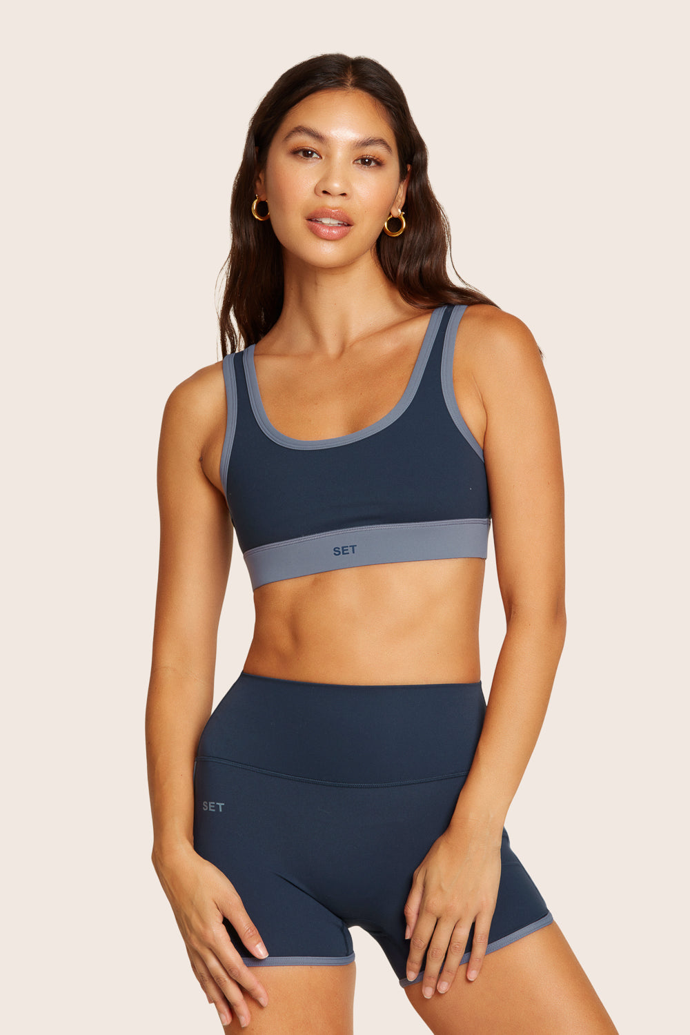 SET™ SPORTBODY® MATCH BRA IN HARBOR