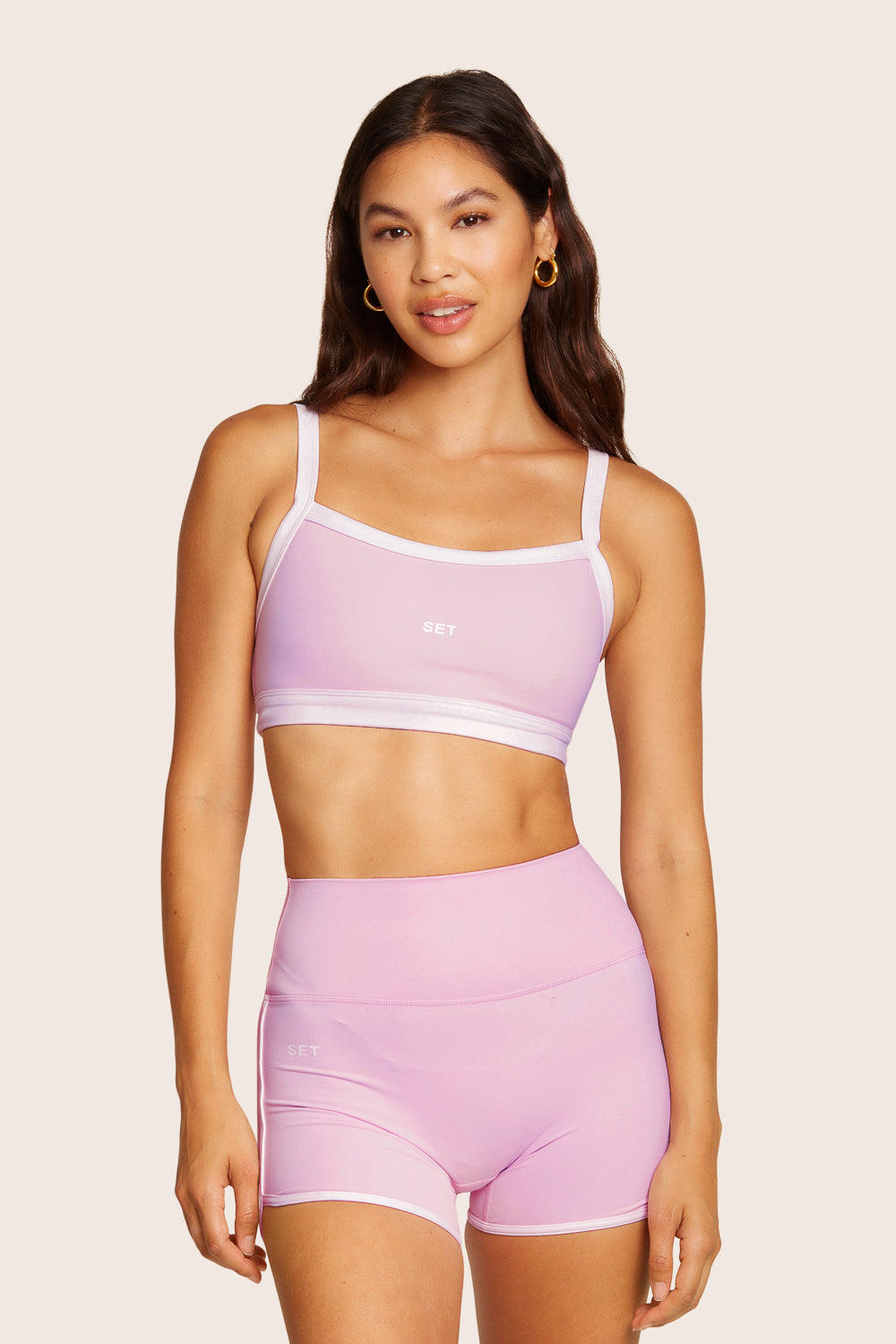 SET™ SPORTBODY® SCOOP BRA IN PRIMROSE