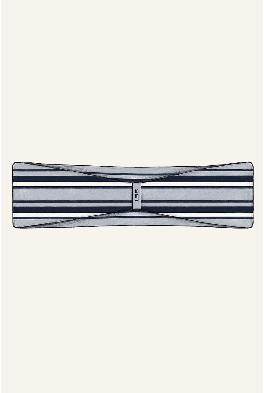 AERALINE™ BREATHE STRIPE HEADBAND - BIRDIE