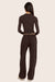 SET™ HEAVY COTTON EASY PANTS IN ESPRESSO 