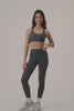 MODEL WEARS FORMCLOUD® CLOUD HIGH-RISE LEGGINGS IN PEPPER HEATHER GREY