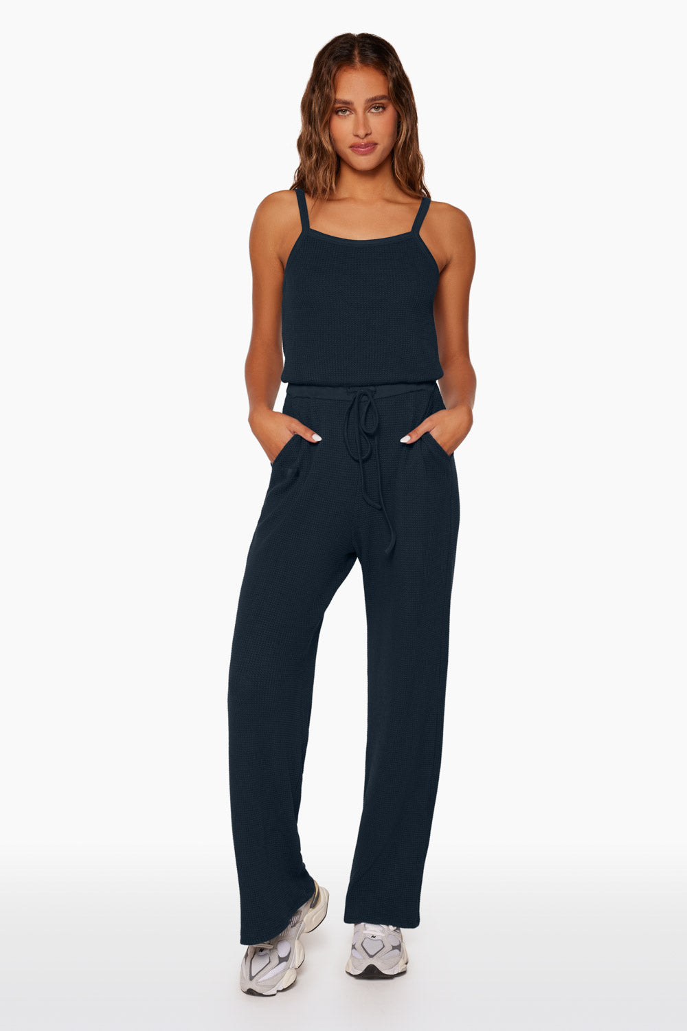 LOUNGE CAMI JUMPSUIT - OXFORD Featured Image